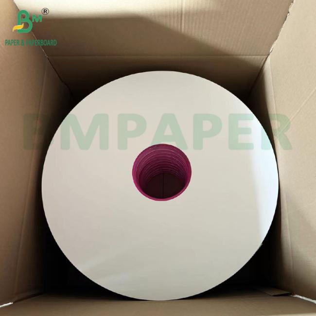 White Eco Straw Wrapped Paper Food Kraft Paper 28gsm For Individually Packing White Eco Straw Wrapped Paper Food Kraft Paper 28gsm For Individually Packing