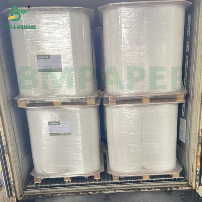 White Eco Straw Wrapped Paper Food Kraft Paper 28gsm For Individually Packing Straw wrap paper details: Basic weight 24gsm, 28gsm Features Recyclable, Eco-Friendly Material 100% virgin wood pulp, good quality Quality FDA certified Origin Guangdong, China Sample Free provided Color White and colored printed Straw wrap paper features: Can be used for different drink straws individually packing Very smooth paper surface, good for printing logos, images and other info on the paper. Directly contact with food certified. Besides white color, we also provide color printed. Straw wrap paper available size: 24gsm 28gsm Roll width: 25 / 26.5 / 27 / 29 / 32 / 35 / 37 / 38 / 44 / 53mm Outer diameter: 500 - 550mm Length per roll: 5000 - 7000m Plastic inner core If above sizes is not what you need, pls contact us for your size. Straw wrap paper packing: Small rolls wrapped, then put on pallet Each pallet is shrink wrap Strong export standard pallet, with top cover plate. protect the goods well. Each pallet with detailed product information, easy to read 24gsm White & Colored Paper For Drinking Straw Individual Wrap 25.5mm 32mm Roll 24gsm White & Colored Paper For Drinking Straw Individual Wrap 25.5mm 32mm Roll White Eco Straw Wrapped Paper Food Kraft Paper 28gsm For Individually Packing FAQ: Q: Are they EU approved? Our material is the paper straw company to use 100% FDA and EU food-grade approved materials special for wrapping drinking paper straw. You can trust that our straw base paper safe for your health. Q: Are the compotable? Made from sustainable FSC certified papers, it's eco-friendly and compostable, with the ability to decompose in just 30-60 days depending on the product. Our products have been independently certified as compostable here. Q: How can I get a sample? Sample is free of charge, shipping cost will be paid by your side. Straw wrap paper picture: White Eco Straw Wrapped Paper Food Kraft Paper 28gsm For Individually Packing White Eco Straw Wrapped Paper Food Kraft Paper 28gsm For Individually Packing Straw wrap paper details: Basic weight 24gsm, 28gsm Features Recyclable, Eco-Friendly Material 100% virgin wood pulp, good quality Quality FDA certified Origin Guangdong, China Sample Free provided Color White and colored printed Straw wrap paper features: Can be used for different drink straws individually packing Very smooth paper surface, good for printing logos, images and other info on the paper. Directly contact with food certified. Besides white color, we also provide color printed. Straw wrap paper available size: 24gsm 28gsm Roll width: 25 / 26.5 / 27 / 29 / 32 / 35 / 37 / 38 / 44 / 53mm Outer diameter: 500 - 550mm Length per roll: 5000 - 7000m Plastic inner core If above sizes is not what you need, pls contact us for your size. Straw wrap paper packing: Small rolls wrapped, then put on pallet Each pallet is shrink wrap Strong export standard pallet, with top cover plate. protect the goods well. Each pallet with detailed product information, easy to read 24gsm White & Colored Paper For Drinking Straw Individual Wrap 25.5mm 32mm Roll 24gsm White & Colored Paper For Drinking Straw Individual Wrap 25.5mm 32mm Roll White Eco Straw Wrapped Paper Food Kraft Paper 28gsm For Individually Packing FAQ: Q: Are they EU approved? Our material is the paper straw company to use 100% FDA and EU food-grade approved materials special for wrapping drinking paper straw. You can trust that our straw base paper safe for your health. Q: Are the compotable? Made from sustainable FSC certified papers, it's eco-friendly and compostable, with the ability to decompose in just 30-60 days depending on the product. Our products have been independently certified as compostable here. Q: How can I get a sample? Sample is free of charge, shipping cost will be paid by your side. Straw wrap paper picture: White Eco Straw Wrapped Paper Food Kraft Paper 28gsm For Individually Packing