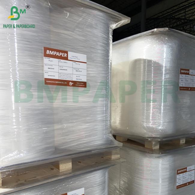 White 24g 28g Straw Wrap Paper For Packaging Straws Food safe White 24g 28g Straw Wrap Paper For Packaging Straws Food safe