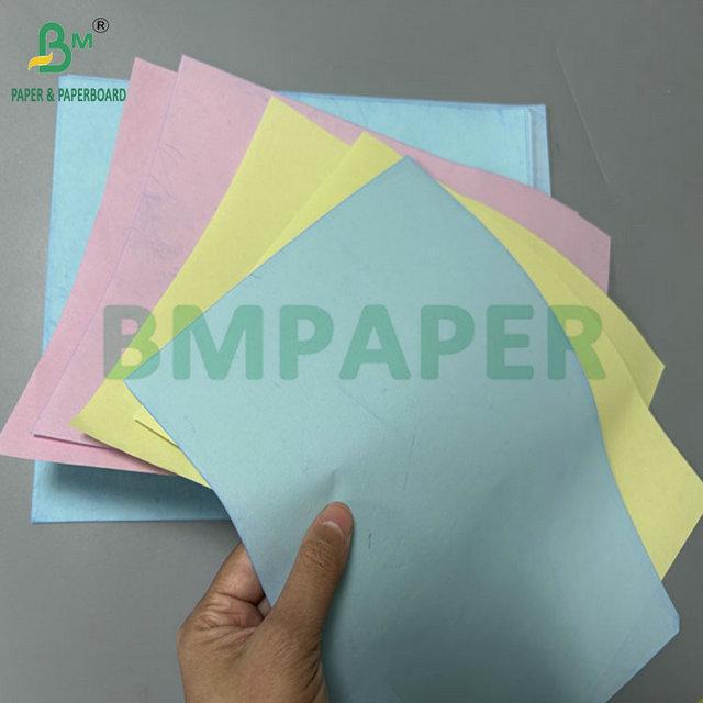 50gram 55gram Blue Yellow Color NCR Carbonless Invoice Paper With 640 x 900mm 50gram 55gram Blue Yellow Color NCR Carbonless Invoice Paper With 640 x 900mm