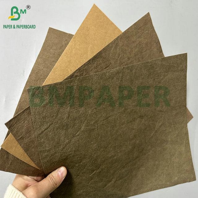 0.3mm 0.55mm 150cm Width Brown Crinkles Prewashed Kraft Fabric For Mkaing Hand Bags 0.3mm 0.55mm 150cm Width Brown Crinkles Prewashed Kraft Fabric For Mkaing Hand Bags
