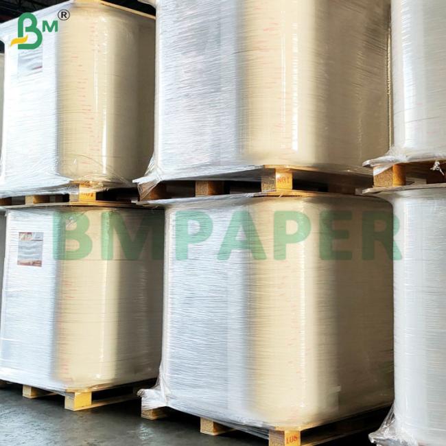 22-53mm White Food Safe Straw Packing Kraft Paper Rolls Printable 22-53mm White Food Safe Straw Packing Kraft Paper Rolls Printable