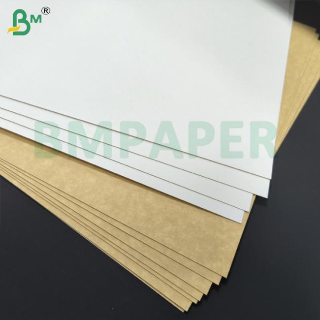 Natural brown back side Top White Coated Paperboard 275gsm Natural brown back side Top White Coated Paperboard 275gsm