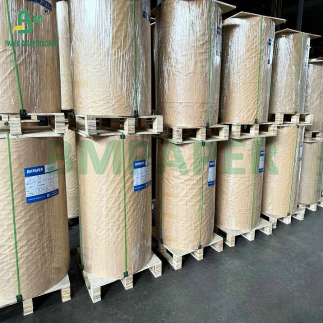50gsm 60gsm Wood Pulp Striped Kraft Paper For Packing 50gsm 60gsm Wood Pulp Striped Kraft Paper For Packing