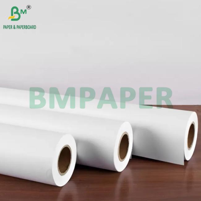 100gsm 140gsm Single Side Coated Bond Paper Roll For Poster 36inch x 50m 100gsm 140gsm Single Side Coated Bond Paper Roll For Poster 36inch x 50m