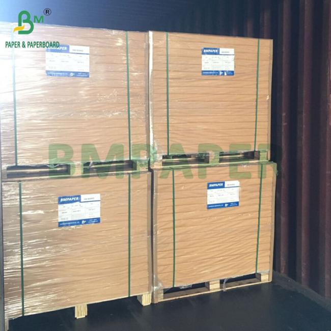 60gsm Unbleached Brown MG Ribbed Kraft Paper For Carrier Bags 762mm x 300m 60gsm Unbleached Brown MG Ribbed Kraft Paper For Carrier Bags 762mm x 300m