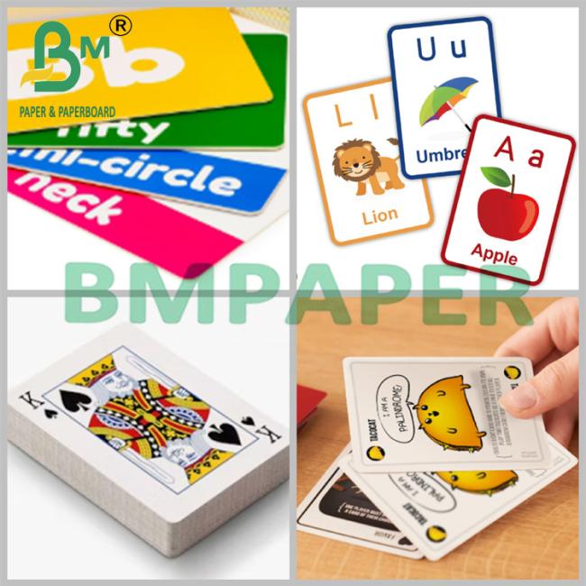 310gsm 330gsm Durable Blue Core Kids Playing Card Paper For Gaming 310gsm 330gsm Durable Blue Core Kids Playing Card Paper For Gaming