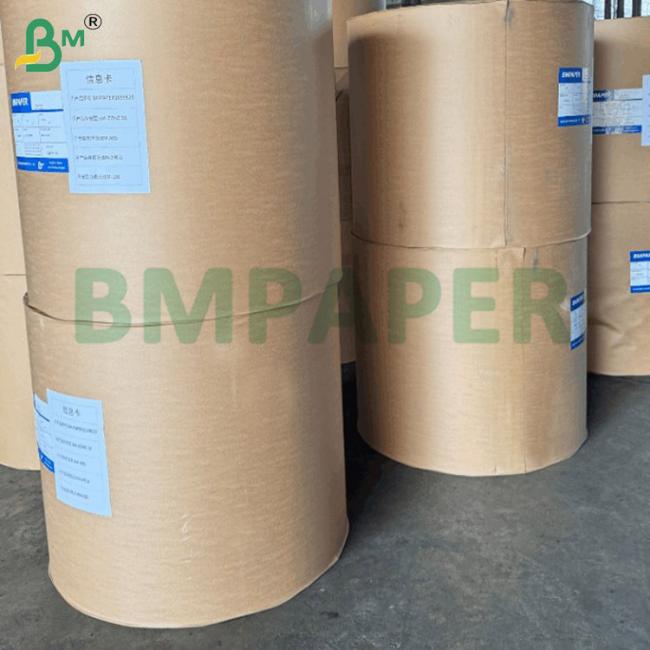 55gsm BPA-Free Thermal Coating Paper Jumbo Roll Natural / High White 790mm 860mm 55gsm BPA-Free Thermal Coating Paper Jumbo Roll Natural / High White 790mm 860mm