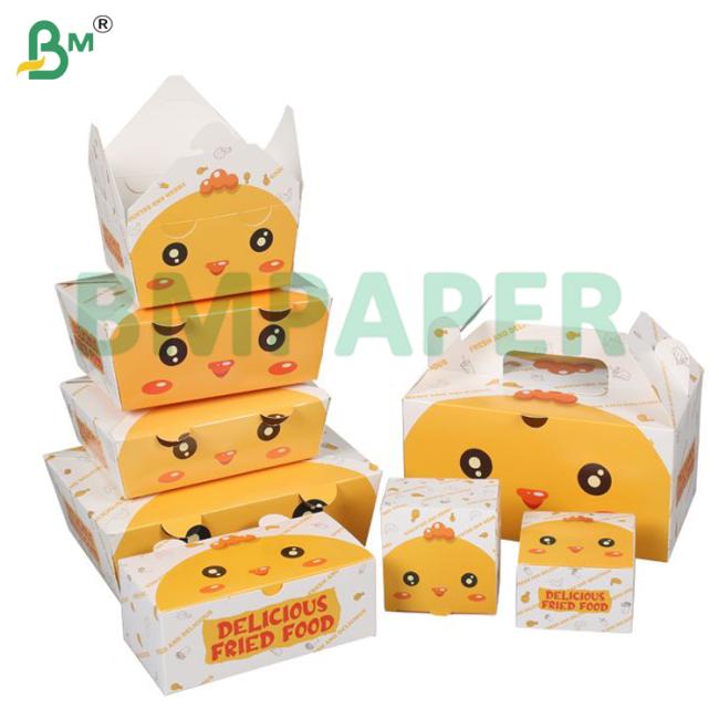 235gsm 240gsm 255gsm 265gsm Kit 6 25"*38" Greaseproof White Food Grade Foodpack Anti Oil Cardboard For Fried Chicken Packaging 235gsm 240gsm 255gsm 265gsm Kit 6 25"*38" Greaseproof White Food Grade Foodpack Anti Oil Cardboard For Fried Chicken Packaging