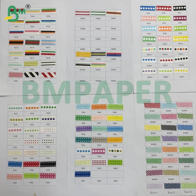 60g Food Grade Straw Paper 15mm X 3100mm For Beverage Straws Different Patterns 60g Food Grade Straw Paper 15mm X 3100mm For Beverage Straws Different Patterns
