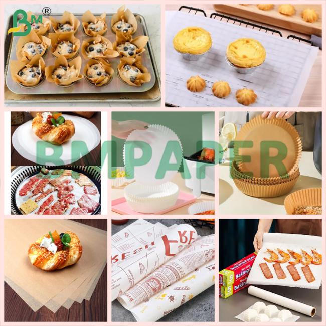 40gsm Baking Silicone Oil Paper Double Sided Temperature Resistant Non-Stick Paper 40gsm Baking Silicone Oil Paper Double Sided Temperature Resistant Non-Stick Paper