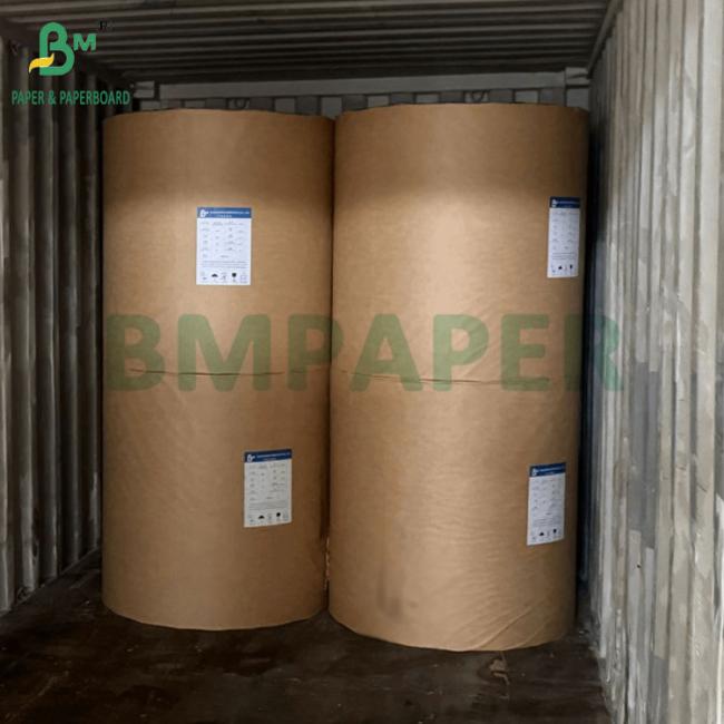 36GSM Excellent Mildew Resistance Brown Kraft Paper for Glass Interleaving 36GSM Excellent Mildew Resistance Brown Kraft Paper for Glass Interleaving