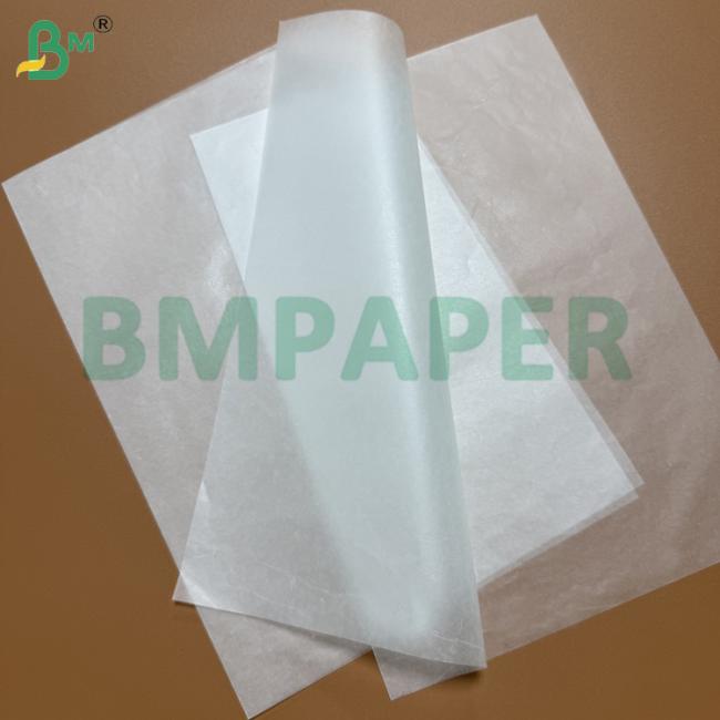 30g 33g Single Sided Food Grade Wax Coated White Wrapping Paper For Hamburger Wrappers 30g 33g Single Sided Food Grade Wax Coated White Wrapping Paper For Hamburger Wrappers