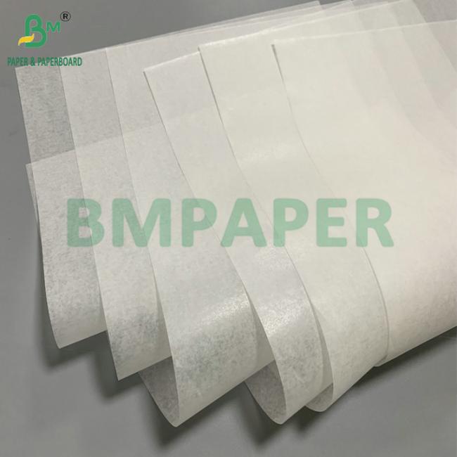 White Greaseproof Food Safe 21gsm 23gsm Wax Paper For Wrapping White Greaseproof Food Safe 21gsm 23gsm Wax Paper For Wrapping