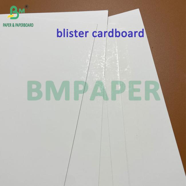 350GSM 400GSM Single Side Glossy Blister Cardboard for Thermoformed Trays 350GSM 400GSM Single Side Glossy Blister Cardboard for Thermoformed Trays