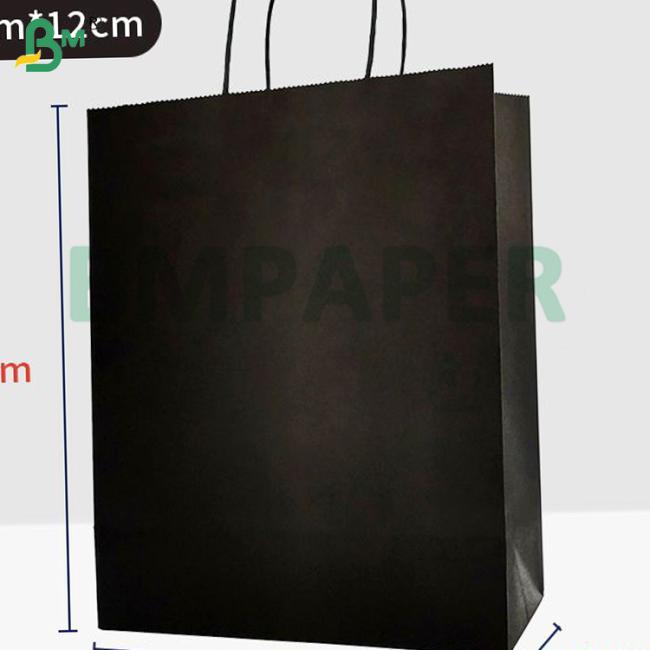 80gsm Smooth Matte Good Folding Black Kraft Paper For Gift Packing Shopping Bags 80gsm Smooth Matte Good Folding Black Kraft Paper For Gift Packing Shopping Bags