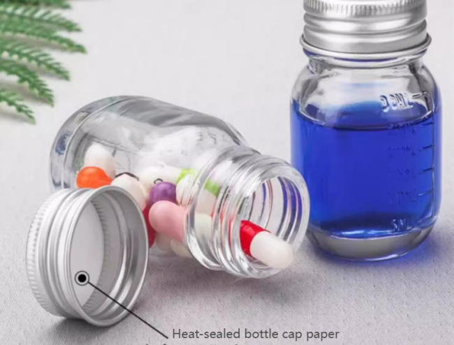 1mm 1.2mm Moisture Proof White Heat-sealed Bottle Cap Paper For Medicine Bottle Sealed 1mm 1.2mm Moisture Proof White Heat-sealed Bottle Cap Paper For Medicine Bottle Sealed