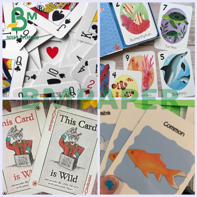 280gsm 45x32cm Durable Smooth Blue Core Playing Card Cardstock 280gsm 45x32cm Durable Smooth Blue Core Playing Card Cardstock