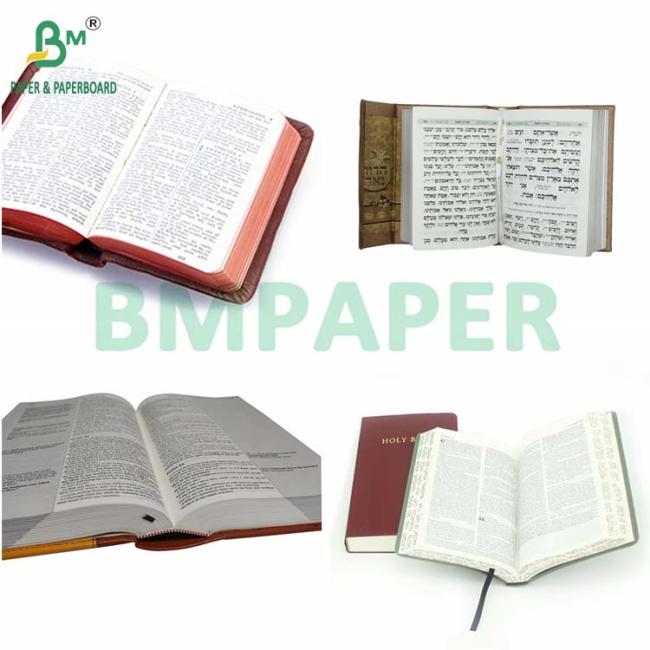 Bright White 28gram 39gram Lightweight Bible Paper for Printing Novels Bright White 28gram 39gram Lightweight Bible Paper for Printing Novels