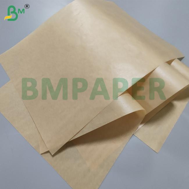40g Unbleached Brown Parchment Silicone Coated Paper For Barbecue Non - Stick A3 40g Unbleached Brown Parchment Silicone Coated Paper For Barbecue Non - Stick A3