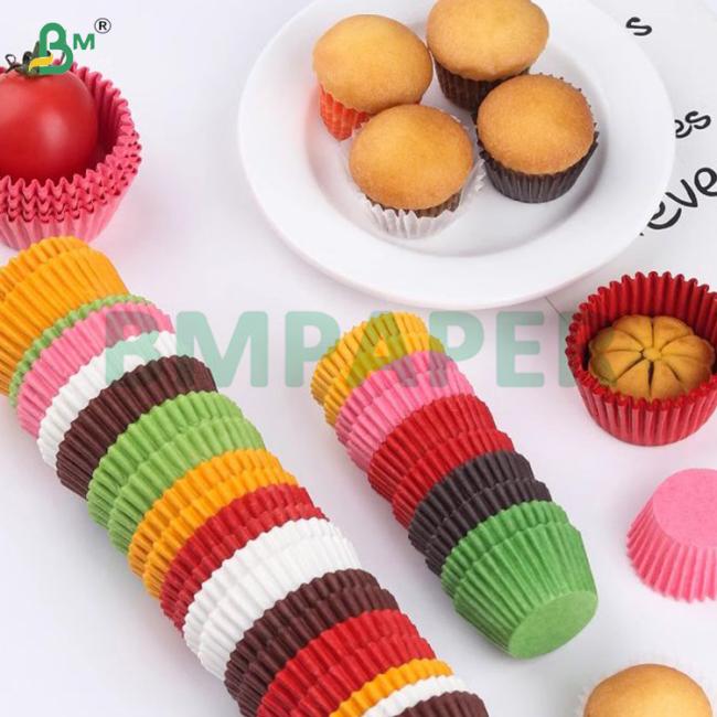 50g Foodgrade White Brown muffin Liner Paper For Cupcake Wrapping 50g Foodgrade White Brown muffin Liner Paper For Cupcake Wrapping