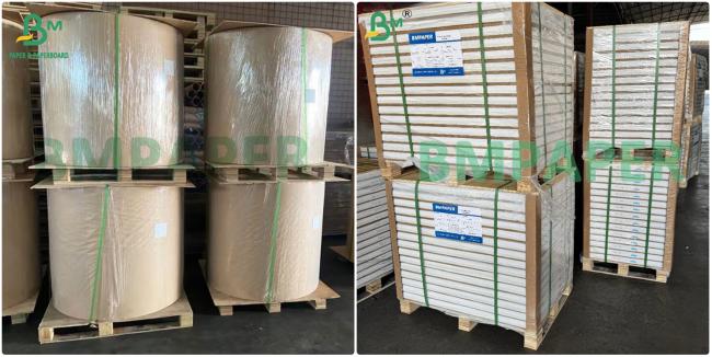 Packaging and shipping method for Carbonless Base Paper