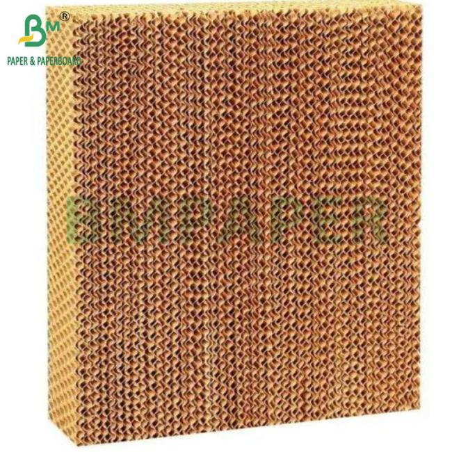 Highly Absorbent High-strength 95gsm Kraft Paper For Making Greenhouse Poultry House Cooling Pads Highly Absorbent High-strength 95gsm Kraft Paper For Making Greenhouse Poultry House Cooling Pads