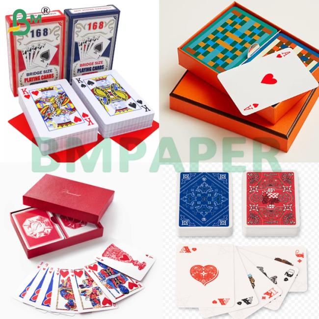 330gsm Black Core Two Side Glossy C2S Playing Card Paper Sheets 330gsm Black Core Two Side Glossy C2S Playing Card Paper Sheets