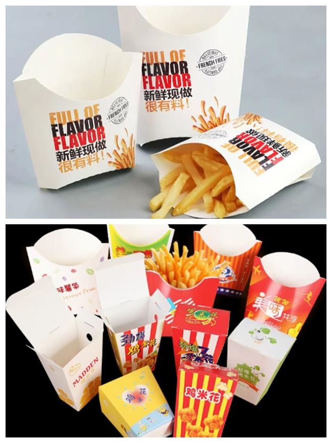 300gram 350gram Food Safety Greaseproof Cardboard For French fries Pack SRA1 Size 300gram 350gram Food Safety Greaseproof Cardboard For French fries Pack SRA1 Size