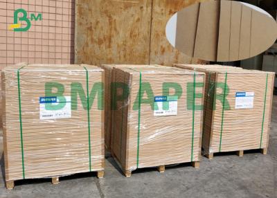 China papel de velino natural de 440g Brown Kraft para a impressão de empacotamento no rolo à venda