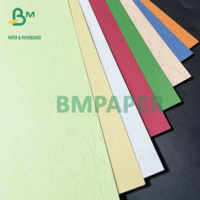 China Colour Leather Grain Board Embossed Binding Cover 180g 230g 250g For File Folder en venta