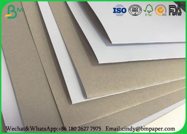 170gsm 180gsm 230 grs / M2 white side coated duplex board grey back suitable for inject print 170gsm 180gsm 230 grs / M2 white side coated duplex board grey back suitable for inject print
