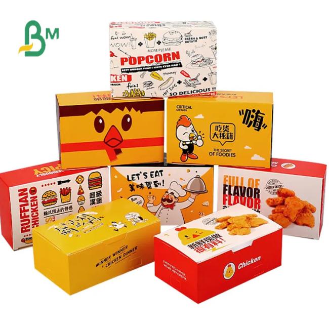 Both Sides White C1S Food Grade Bleach Card for Fried Food Packing Both Sides White C1S Food Grade Bleach Card for Fried Food Packing