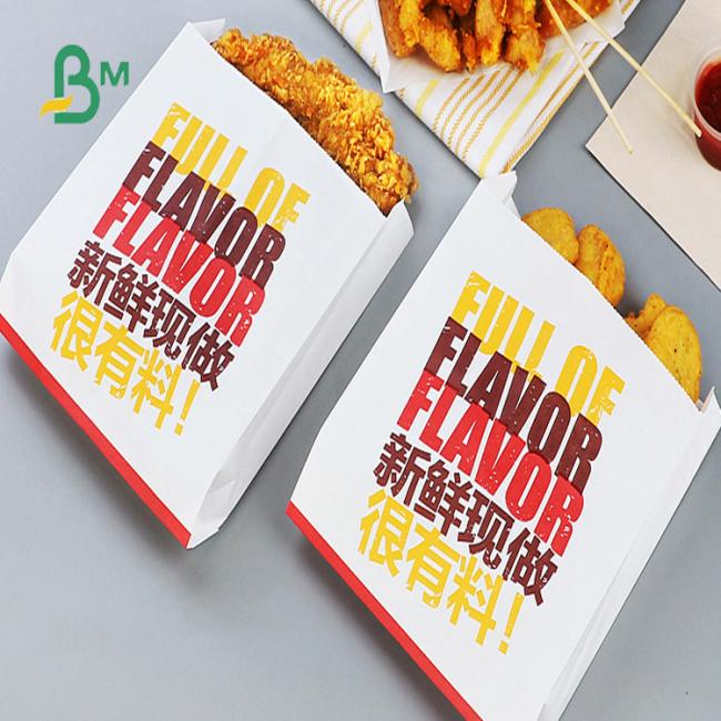 Both Sides White C1S Food Grade Bleach Card for Fried Food Packing Both Sides White C1S Food Grade Bleach Card for Fried Food Packing