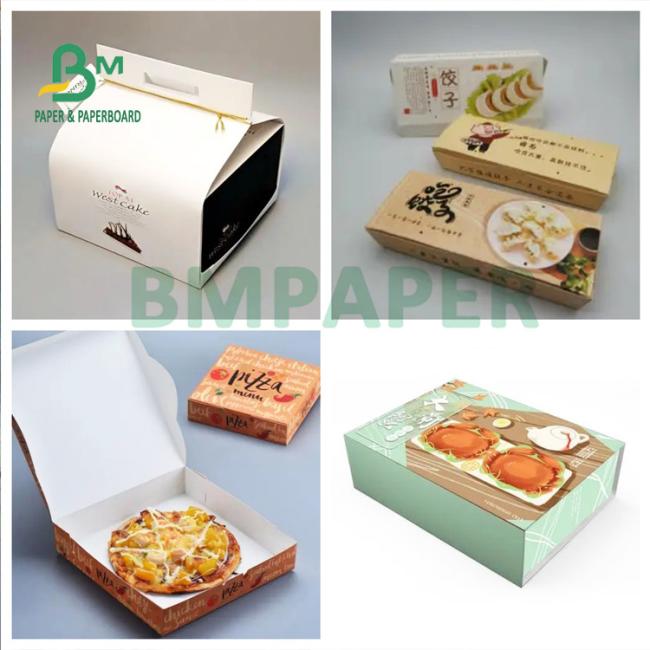 250gsm 270gsm C1S food grade bleach card for seafood packing box 250gsm 270gsm C1S food grade bleach card for seafood packing box