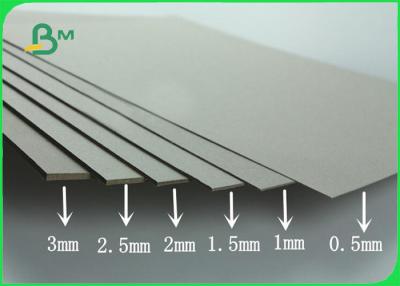 China Strong Hardness Laminated Paper Board 700 - 1500gsm Greyboard / Chipboard In Sheet for sale