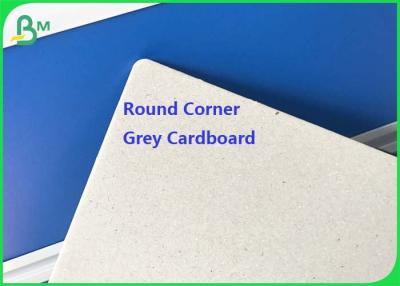 China 1mm 2mm Grey Gray Chip Cardboard with Round corner Thickness 1200 x 1000 mm 1420 x 1120 mm for sale