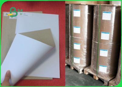 中国 包装紙300のGSMの灰色の背部が付いている上塗を施してあるカートンの二重板 販売のため