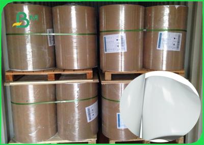 China Shiny Offset Glossy Coated Paper / Couche Paper 90GSM 100GSM Size 90 * 64CM for sale