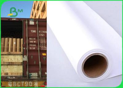 China 36 Inch × 150m 80gsm Plotter Paper Roll For Canon Printer Good Print Performance for sale