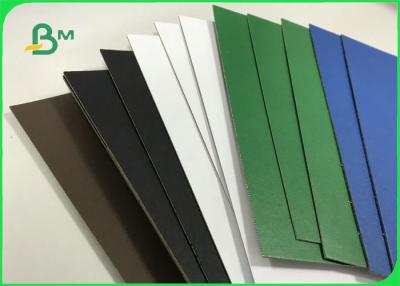 China 1.5mm 2.0mm Recycled Pulp Varnish Colorful Paperboard For File Folders for sale