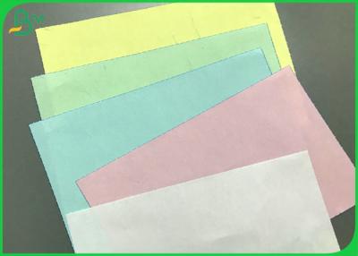 China Jumbo Roll 48gsm 50gam 55gsm NCR Carbonless Paper For Computer Printing for sale