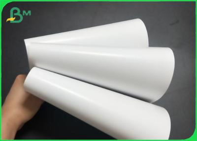 China 80g - 200g White Double Side Coated Paper Glossy Smooth Surface for sale