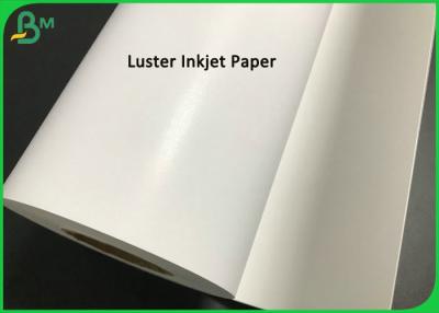 China 200gsm 260gsm One Side Luster Pigment Ink Jet Photo Paper Roll With RC Coated for sale