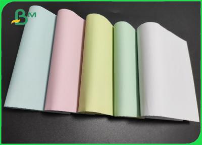 China 50gsm White CB CF Colored CFB Carbonless Copy Paper For Laser And Inkjet Printers for sale