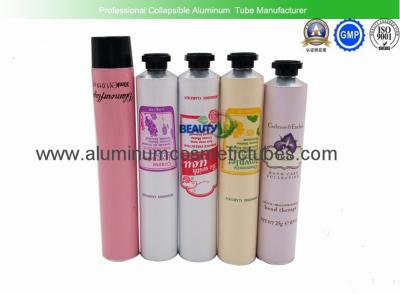 China Hair Color Cream  Aluminum Squeeze Tubes Silk Screen Printing Non Spill Eco Friendly for sale