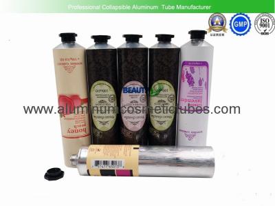 China Commercial Custom Aluminum Lotion Tubes , Aluminum Tube Cosmetic Packaging for sale