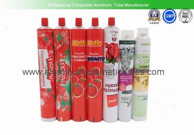 China Food Grade Aluminum Tube Containers , Arissa Chili Paste Empty Plastic Squeeze Tubes 150g for sale