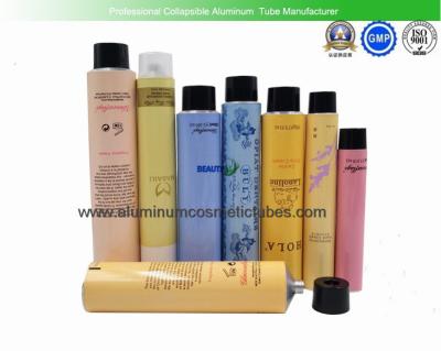 China Hand Cream Aluminum Cosmetic Tubes 180ml Food Grade Inner Coating Custom Logo for sale
