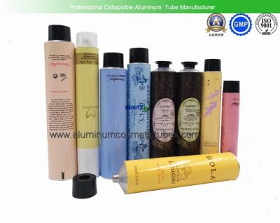 China Hair Dye Cream Plastic Cosmetic Tubes Silk Screen Printing Waterproof Corrosion Resistant for sale